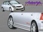Honda Civic S S Ms Design Plastic pair - Autostyle Motorsport South Africa