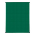 Parrot Educational Board Magnetic Chalkboard 1220 910 - Grey Squares - 1 Side