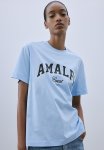 Print-motif T-Shirt - Blue