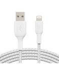 Belkin Braided Lightning Cable Boost Charge Lightning To USB Cable For Iphone Ipad Airpods Mfi-certified Iphone Charging Cable B