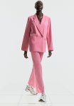 Flared Trousers - Pink