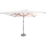 Seapoint Patio 3M Premium Line Umbrella White Square