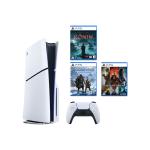 Sony PLAYSTATION5 Slim + Dragons Dogma Lenticular Edition + God Of War: Ragnarok + Rise Of The Ronin