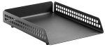 Krost Sq Punch Steel Tray Black