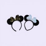 Minnie Mouse Glitter Alice Band