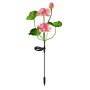 Solar Lotus Flower Garden Stake Light Pink WATERPROOF-D303