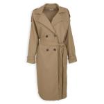 Stone Twill Trench Coat