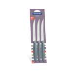 3 Piece Steak Knife Set Black