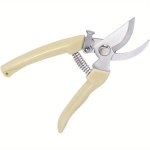 Stainless Steel Garden Scissors - Versatile Pruning Shears For Flowers Plants & Fruit Picking - Essential Gardening Tool Garden
