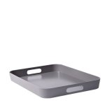 - Lita Bamboo Fibre Tray 41X31CM - Grey
