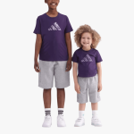 Adidas Kids Animal Short Sleeve Tee Purple - 15-16