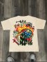 Men's Casual Short Sleeve T-Shirt With Alphabet And Car Print Breathable Polyester Fabric Round Neck Regular Fit Summer Wear