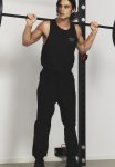 Sports Cargo Joggers - Black