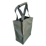 2 Bottle Carrier Ripstop Bag With Handles