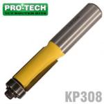 PRO-TECH Trim Bit 1 2' X 1'with Bottom Bearing 1 2' Shank