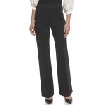 Straight Leg Trousers -black