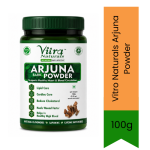 Naturals Arjuna Powder Terminalia Arjuna Herb 100G - Pure Ayurvedic Botanical Supplement For Heart Wellness Cardioprotective Car