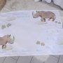 Milestone Blanket – Beige Rhino