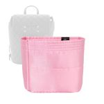 Zoomoni Silky Purse Organizer For Chanel Filigree Backpack HANDMADE 4 Color Options Silky Satin Silk Liner Insert Shaper