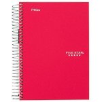 Five Star Spiral Notebook 1 Subject College Ruled Paper 100 Sheets Colored Small Note Book Lined Paper Home School Supplies For