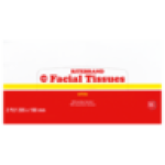 White Facial Tissues 100 Pack