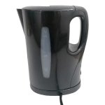 Cordless Electric Kettle Black Plastic 1.7L