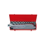 Socket Set 16PC 3 4" 21-50MM 12PT