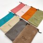 Soft Velvet Glasses Bag Fashion Drawstring Sunglasses Reading Glasses Pouch Cover Portable Eyeglasses Case Holder