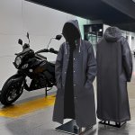 Black Fashion Adult Waterproof Long Raincoat Women's Men's Raincoat Hooded Outdoor Motorcycle Cycling Hiking Fishing And Mountai