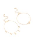 Goldair Gold Moon Celestial Bracelets 2-PACK
