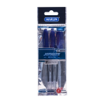 Marlin Joymate Transparent Medium Pens 3'S Blue Pack Of 12
