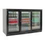 Back Bar Cooler 3 Door Sliding