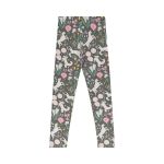 Older Girl Foil Printed Full Legging
