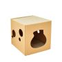 Cat Cardboard Scratching Board Cat Nest 30X30X30 Cm