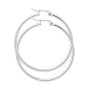 40/50 Mm Stainless Steel Huggie Endless Earring Large Small Hoop Earrings For Women