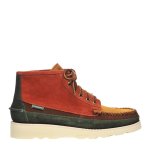Sebago Cayuga Mid Mens Boots A8D Green Dark Brown