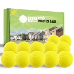 Finger Ten Golf Practice Balls More Weight Real Ball Travel Value 12 24 Pack 1 3 Distance Of Regulation Golf Ball For Backyard G
