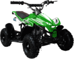 50CC 2T Econo Air Cooled 3HP MINI Quad With Rubber Wheels - Green 4-10 Years