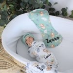 Wrap Set Swaddle Set Safari At Night Full Print Set