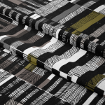 Basketcase Charbrown Fabric Per Meter