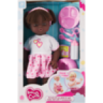 Mia Drink & Wet Baby Doll With Accessories 43CM