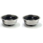 2X Stainless Steel Coffee Filter Basket For Home Single Cup