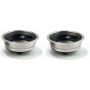 2X Stainless Steel Coffee Filter Basket For Home Single Cup