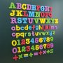 26PCS/27PCS Kids Educational Magnetic Stickers Digital Refrigerator Stickers Early Learning Educational Educational Toys