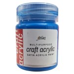 Multipurpose Craft Acrylic 100ML Neon Blue