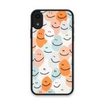 Custom Printed Tpu Cases - Apple Iphone Xr & 39 Pastel Smiley& 39 By