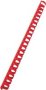 Combbind Binding Comb A4 - 19MM 21 Loop 100 Pack Red