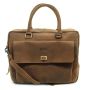 Genuine Leather Cancun Laptop Bag Rustic - Medium Brown