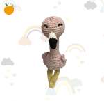 Flamingo - Soft Toy Teddy No Hanging Loop