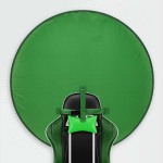Round Pop-up Green Screen Backdrop